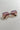 Serena Sunglasses in Gold & Pink - flat lay - front view