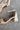 Hey Girl by Corkys Save The Date Raffia Heel Sandal- close uop side view