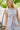 Brenley Navy & Ivory Striped Vest - front view