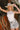 Regina Cream Lace Ruched Sleeveless Bodysuit- blonde model- front view