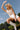 Reagan Beige Button Front Tank Top - front view