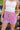 Amina Red & White Check Shorts- front view