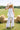 Blair White Linen Slits Tank- full body view