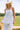 Blair White Linen Slits Tank- top view