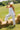 Blair White Linen Wide Leg Pants- full body front view