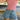 Evie Denim Tiered Flare Shorts- front view