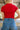 Cheyenne Red American Flag Top - back view