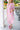 Colette Pink Multi Stripe Midi Dress- side view