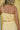 Lianna Yellow Tie Knot Cropped Tank -close up back view