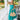 Brinley Jade Green Tiered Midi Dress- full front view