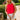 Cassidy Red Bubble Sleeveless Tank- front view