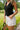 Jordan Beige & Black Linen Stripe Shorts- side view