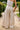 Elora Taupe & White Stripe Wide Leg Pants- full back view