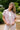 Faye Mauve Pink Button-Up Top- top view