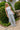 Janelle Light Blue Asymmetrical Tank Top - full body front view 