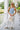 Peyton Light Blue & Coral Tank Top - full body front view
