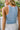 Peyton Light Blue & Coral Tank Top - back view