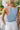 Peyton Light Blue & Coral Tank Top - back
