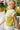 Haley Chartreuse & White Striped Top - side view