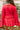 Paloma Red Orange Ruffle Lace Shorts- back view