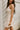 Nyla Beige & Brown Flare Mini Dress- side view