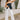 Mica: Leila White High Rise Wide Leg Jeans - full body view