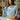 Skye Light Wash Denim Cape Jacket- front view