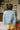 Skye Light Wash Denim Cape Jacket- back view