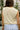 back view of the Nantucket Lobster Stitch Butter Yellow Tank
