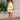 Daphne Yellow Flare Strapless Mini Dress- full body view
