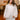Scarlet White Button-Up Long Sleeve Top- front top view