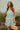 Penelope Mint Green Tiered Mini Dress- front view