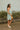 Penelope Mint Green Tiered Mini Dress- full body side view