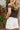 Vera White Denim Pleated Mini Skort- close up back view