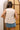 Leyla Beige Sunflower Tank Top - back