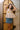 Leyla Beige Sunflower Tank Top - frontal side view