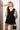 Juliette Black Corset Flare Mini Dress - back