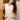 Arden Ivory Lace Trim Tank Top - front view