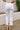 Judy Blue: Reagan White Straight Leg Jeans - back view