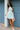 Lyra Mint Blue Boat Neck Mini Dress- full body view