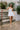 Freya White Flare Mini Dress- full body view