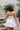 Freya White Flare Mini Dress- back view