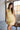 Briella Yellow 3D FLoral Mini Dress- frontal right side view