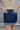 Tricia Dark Wash Denim Mini Skirt - close back view