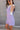 Talia Lavender Sleeveless Romper - frontal side view