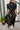 Maria Black Multi Floral Midi Skirt- back view