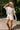 Julia Oatmeal Linen & Bamboo Buckle Shorts- full side view
