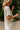 Alaia Tan & White Knit Stripe Top- side view