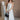 Lennon White & Black Striped Maxi Dress - full body front view