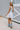Juliette White Corset Flare Mini Dress- full back view